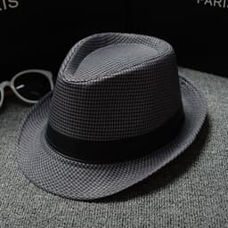 image-British Houndstooth European And American Sun Hats For Men