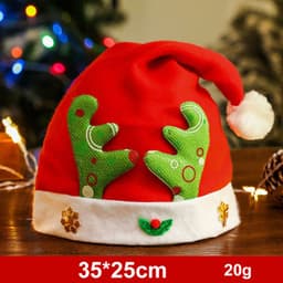 image-Fashion Snowman ElK Santa Claus Hats Xmas Gift Decoration