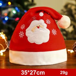 image-Fashion Snowman ElK Santa Claus Hats Xmas Gift Decoration