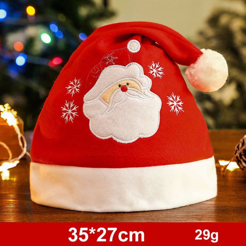 image-Fashion Snowman ElK Santa Claus Hats Xmas Gift Decoration