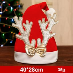 image-Fashion Snowman ElK Santa Claus Hats Xmas Gift Decoration