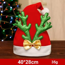 image-Fashion Snowman ElK Santa Claus Hats Xmas Gift Decoration