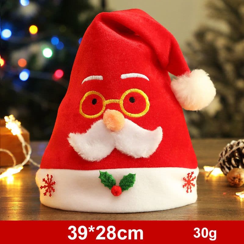 image-Fashion Snowman ElK Santa Claus Hats Xmas Gift Decoration