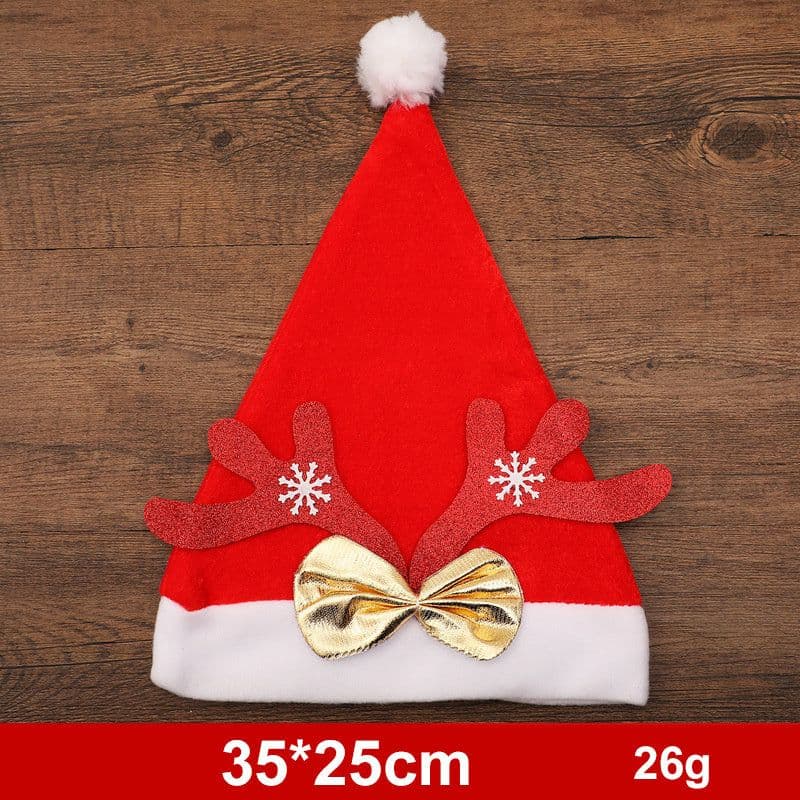 image-Fashion Snowman ElK Santa Claus Hats Xmas Gift Decoration