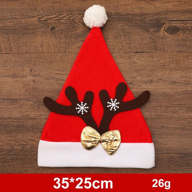 image-Fashion Snowman ElK Santa Claus Hats Xmas Gift Decoration