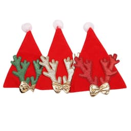 image-Fashion Snowman ElK Santa Claus Hats Xmas Gift Decoration