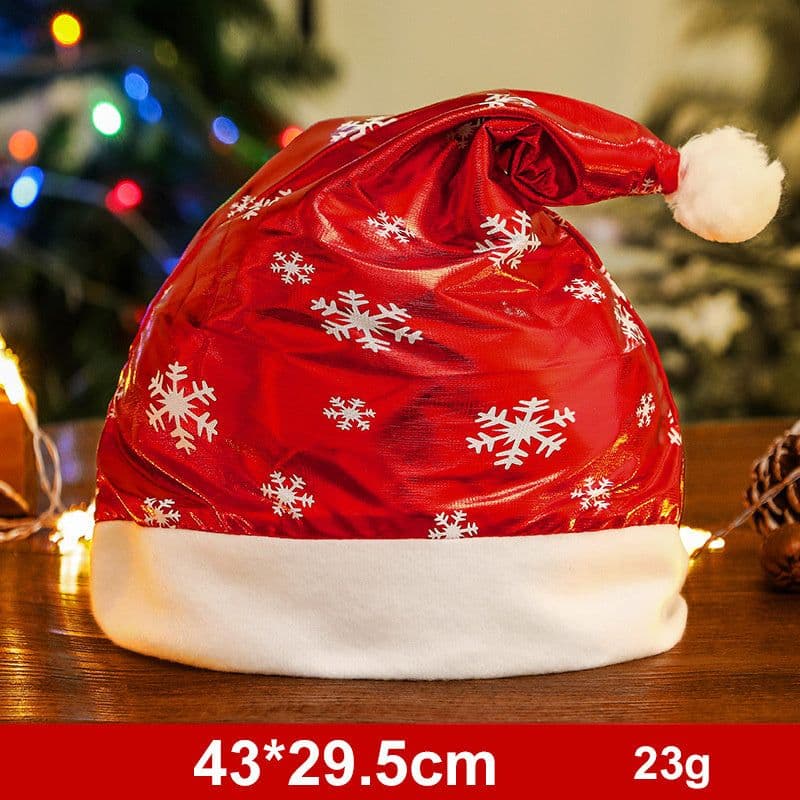 image-Fashion Snowman ElK Santa Claus Hats Xmas Gift Decoration
