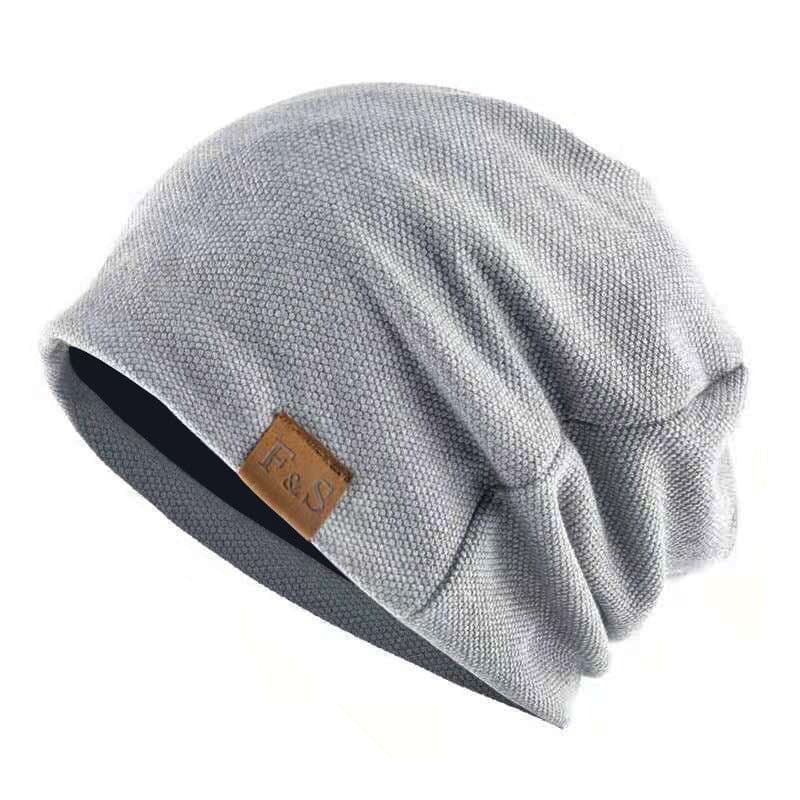 image-Men's And Women's Fashionable Warm Pullover Hats