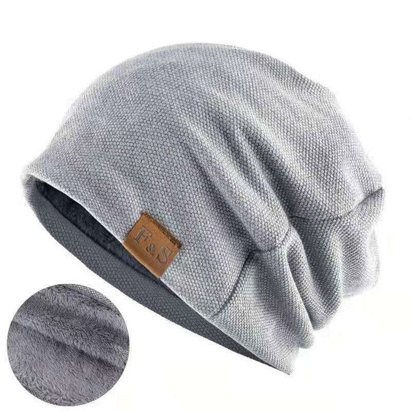 image-Men's And Women's Fashionable Warm Pullover Hats