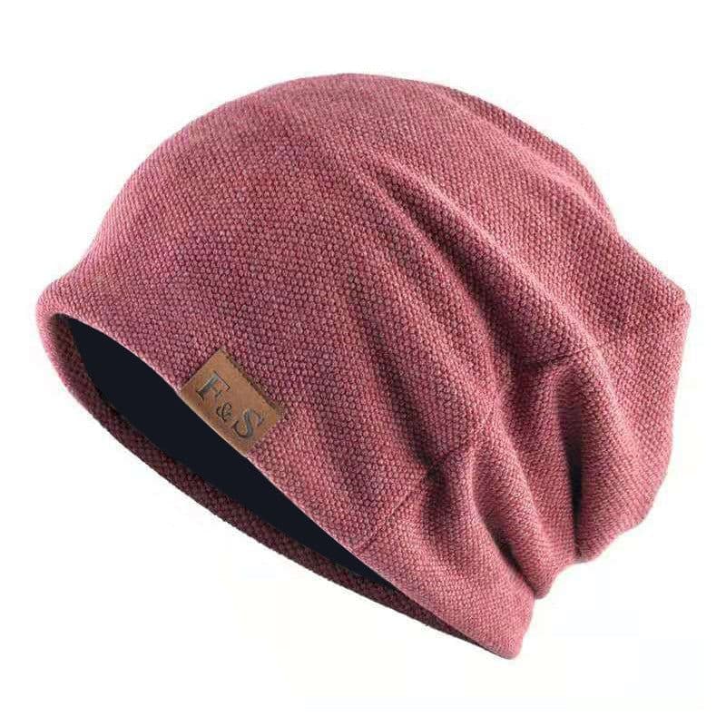 image-Men's And Women's Fashionable Warm Pullover Hats