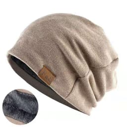 image-Men's And Women's Fashionable Warm Pullover Hats