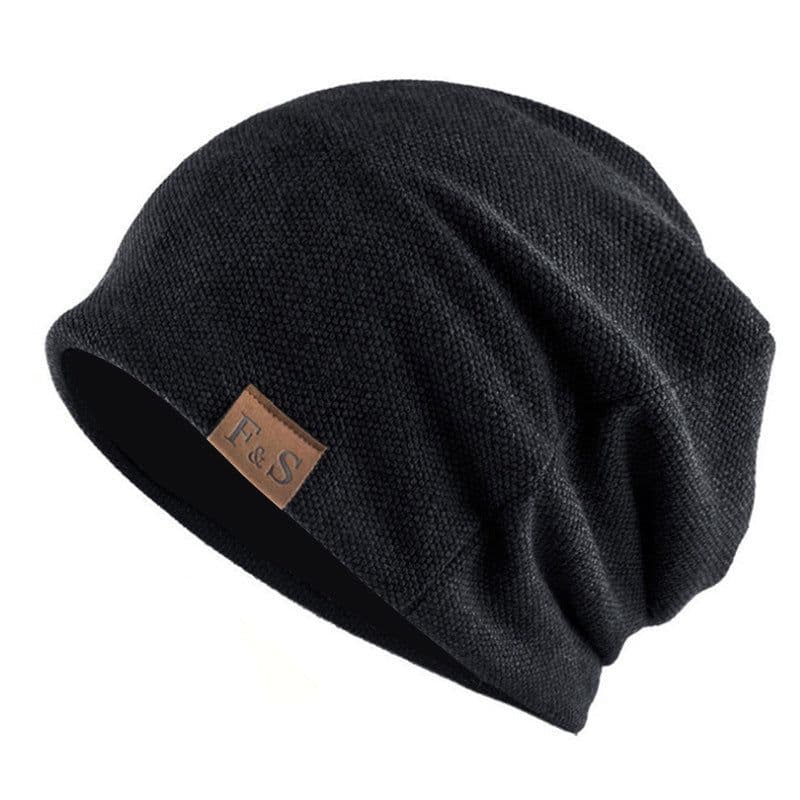 image-Men's And Women's Fashionable Warm Pullover Hats