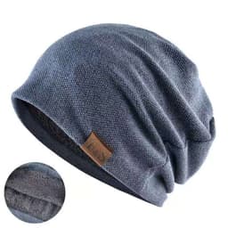 image-Men's And Women's Fashionable Warm Pullover Hats