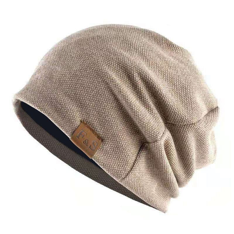 image-Men's And Women's Fashionable Warm Pullover Hats