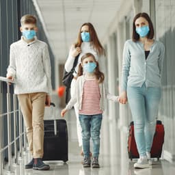 image-100 PCS Protective Disposable Face Mask Cover 3 Ply Disposable Face Masks - Blue