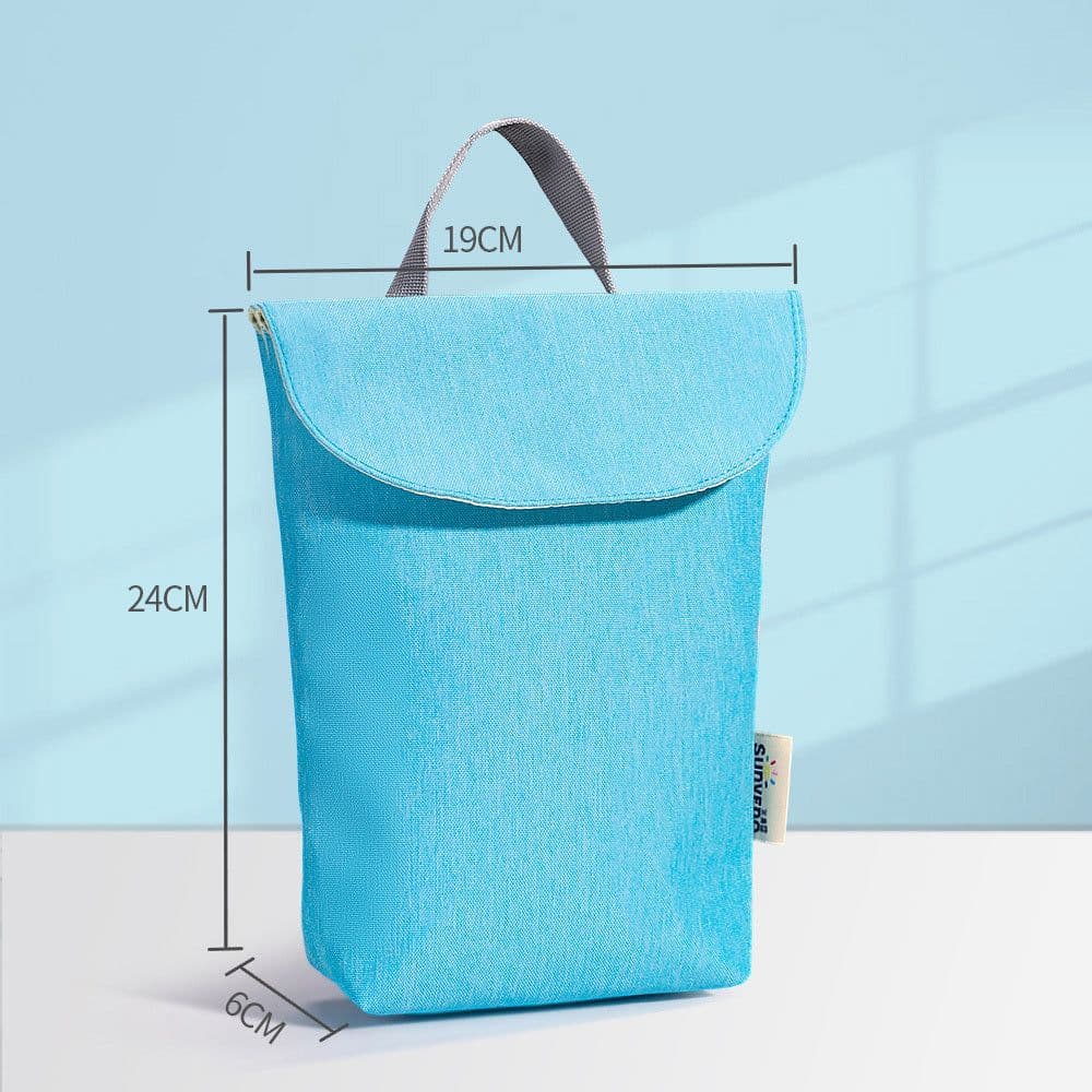 image-Baby Diaper Storage Bag Baby Diapers Waterproof Bedside Hanging Bag