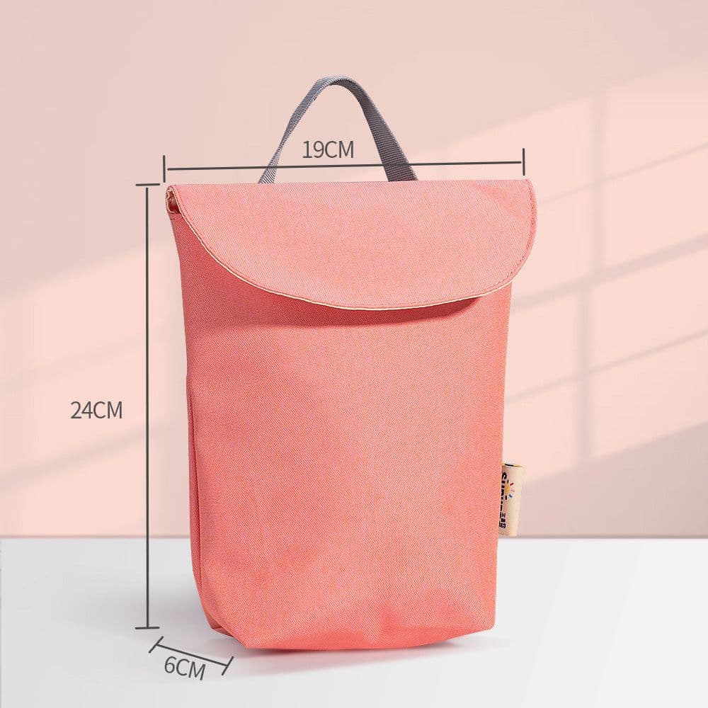 image-Baby Diaper Storage Bag Baby Diapers Waterproof Bedside Hanging Bag