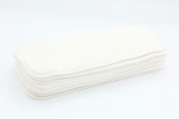 image-Baby Washable 4-layer Pure Bamboo Fiber Diapers Bamboo Terry Absorbent Diapers
