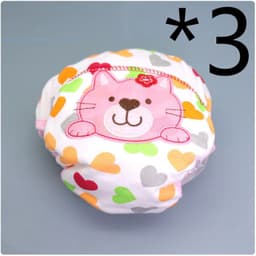 image-Summer Embroidered Baby Cotton Learning Pants Diaper Pocket Waterproof Training Pants Leak-Proof Breathable Bread Pants