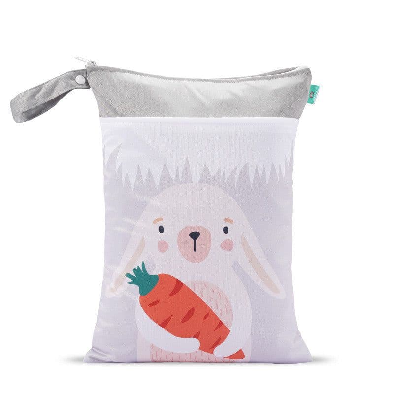 image-Elinfant Baby Diaper Storage Bag To Go Out Portable Diaper Bag Waterproof Clothes Clothes Diapers