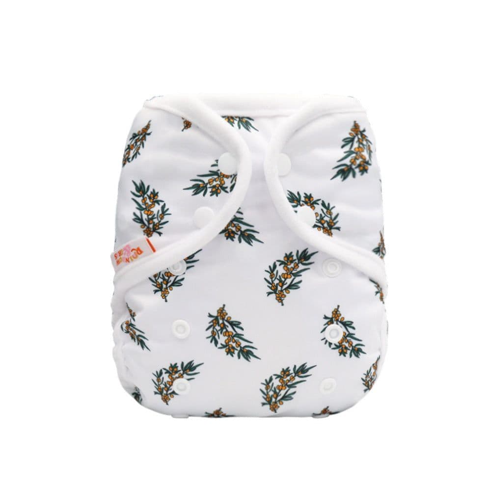 image-Rainbo&Iris Cute Fashion Cloth Diaper Cover With Rainbow Print Baby Gift Accessory