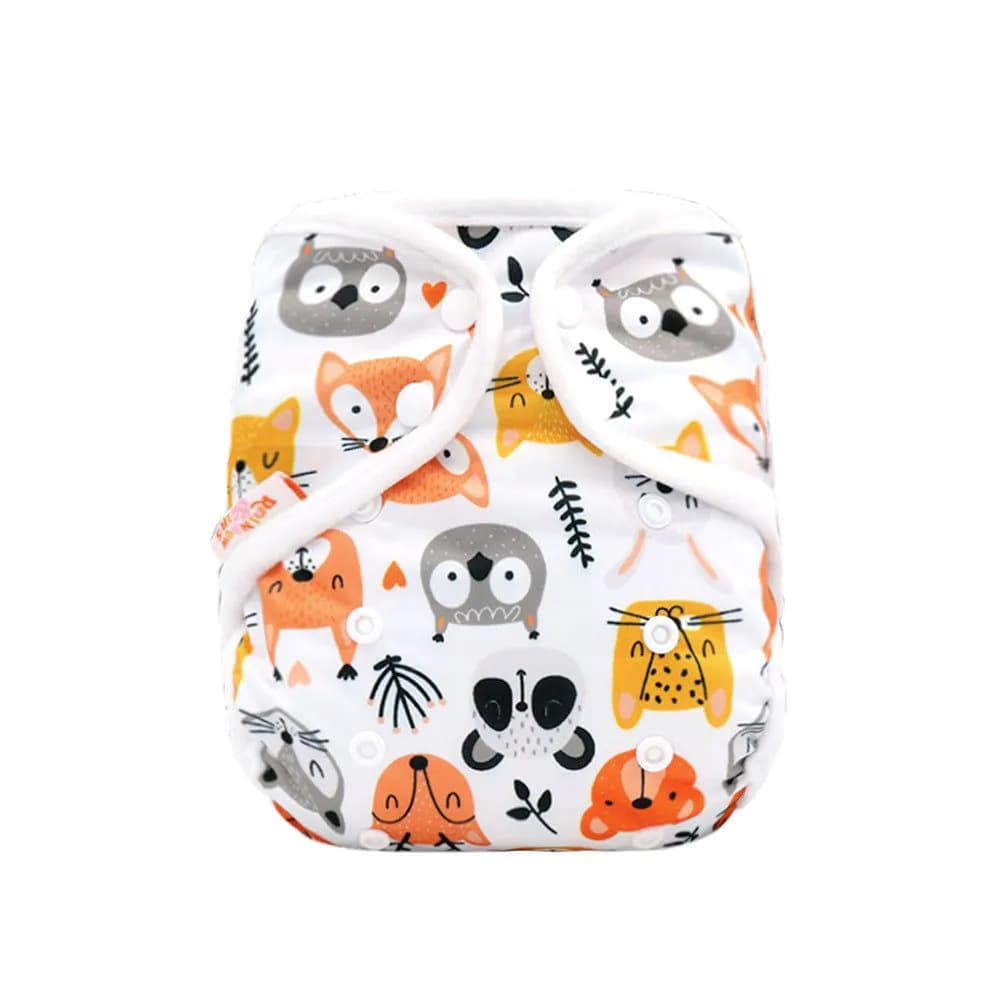 image-Rainbo&Iris Cute Fashion Cloth Diaper Cover With Rainbow Print Baby Gift Accessory