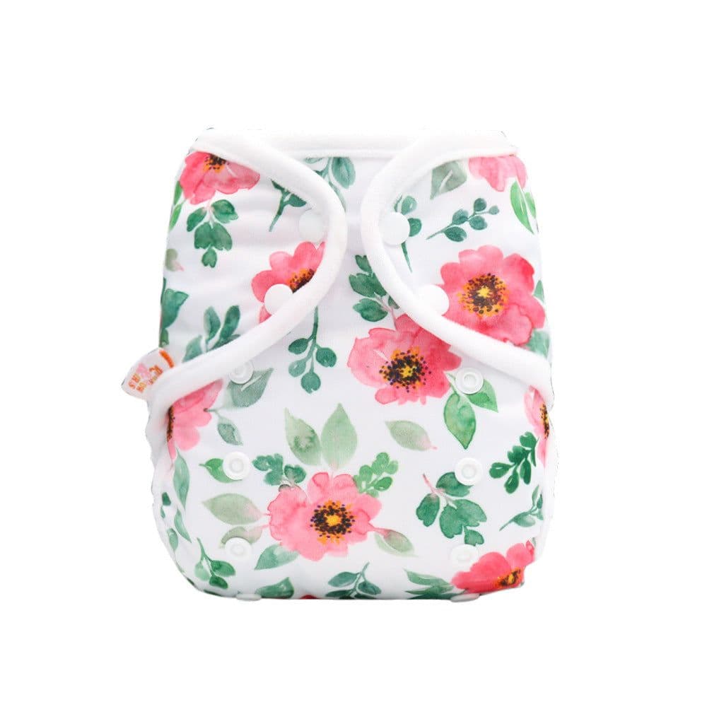 image-Rainbo&Iris Cute Fashion Cloth Diaper Cover With Rainbow Print Baby Gift Accessory