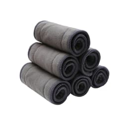 image-Folds To Prevent Side Leakage, Washable And Reusable Diapers