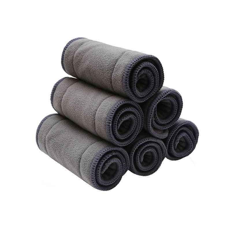 image-Folds To Prevent Side Leakage, Washable And Reusable Diapers