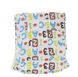 image-Adult Snap Button Cloth Diapers Printed Washable Breathable Care Products