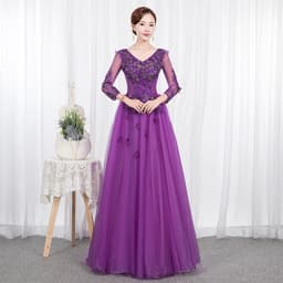 image-Fantasy Forest Pettiskirt Long Evening Dress