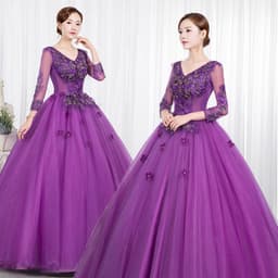 image-Fantasy Forest Pettiskirt Long Evening Dress