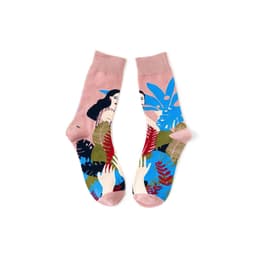 image-Trendy Fashion Men's Socks Happy Personality Colorful Men's Socks