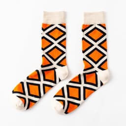 image-Trendy Fashion Men's Socks Happy Personality Colorful Men's Socks