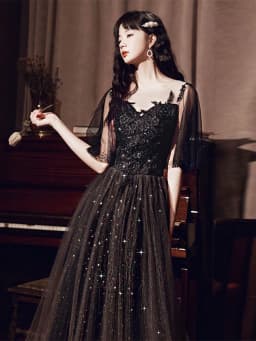 image-Black Annual French Dinner Dresses