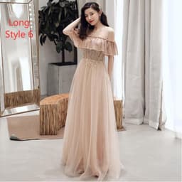 image-Bridesmaid Dress Temperament Sisterhood Wedding Dresses