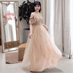 image-Bridesmaid Dress Temperament Sisterhood Wedding Dresses