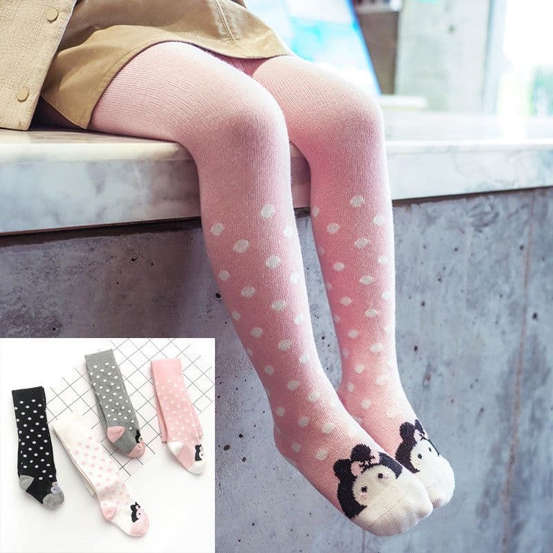 image-Can Be Opened Pantyhose Baby Leggings