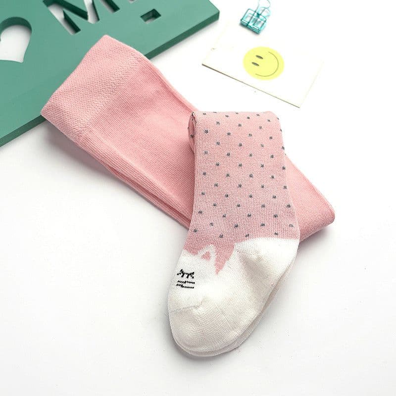 image-Can Be Opened Pantyhose Baby Leggings