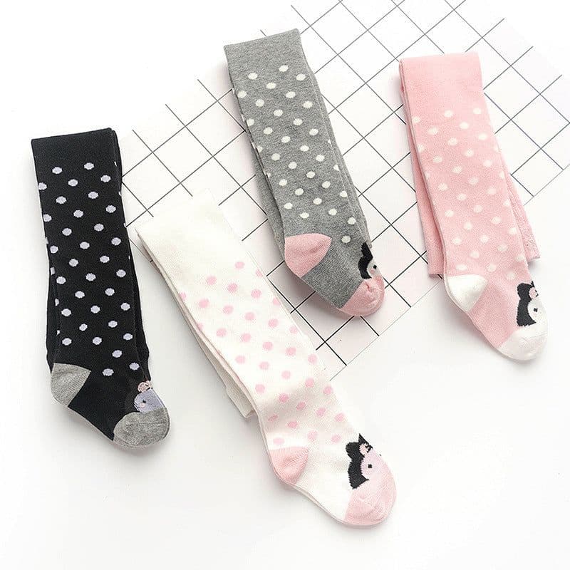 image-Can Be Opened Pantyhose Baby Leggings