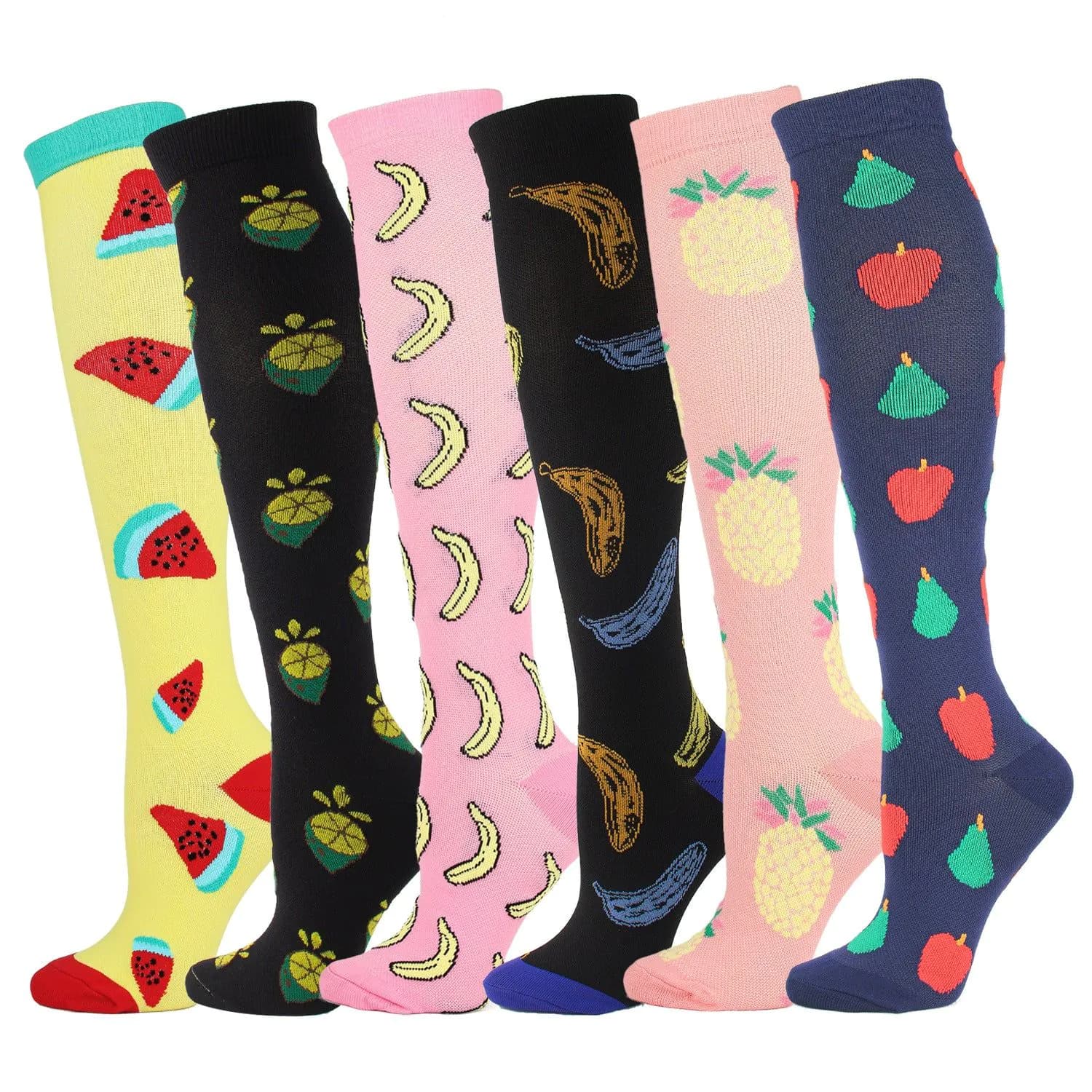 image-Multicolor Men And Women Outdoor Running Stockings