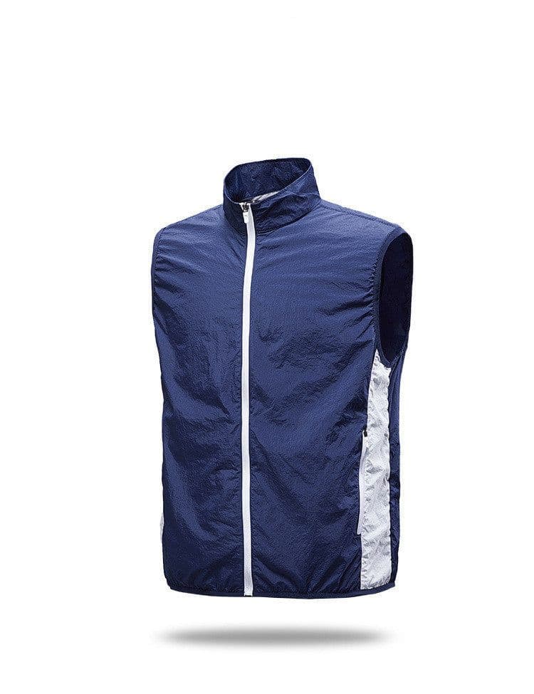 image-Summer Cooling Air Conditioning Clothing With Fan Clothing USB Charging Fan Clothing Sunscreen Vest Cooling Clothing Couple Work Clothes