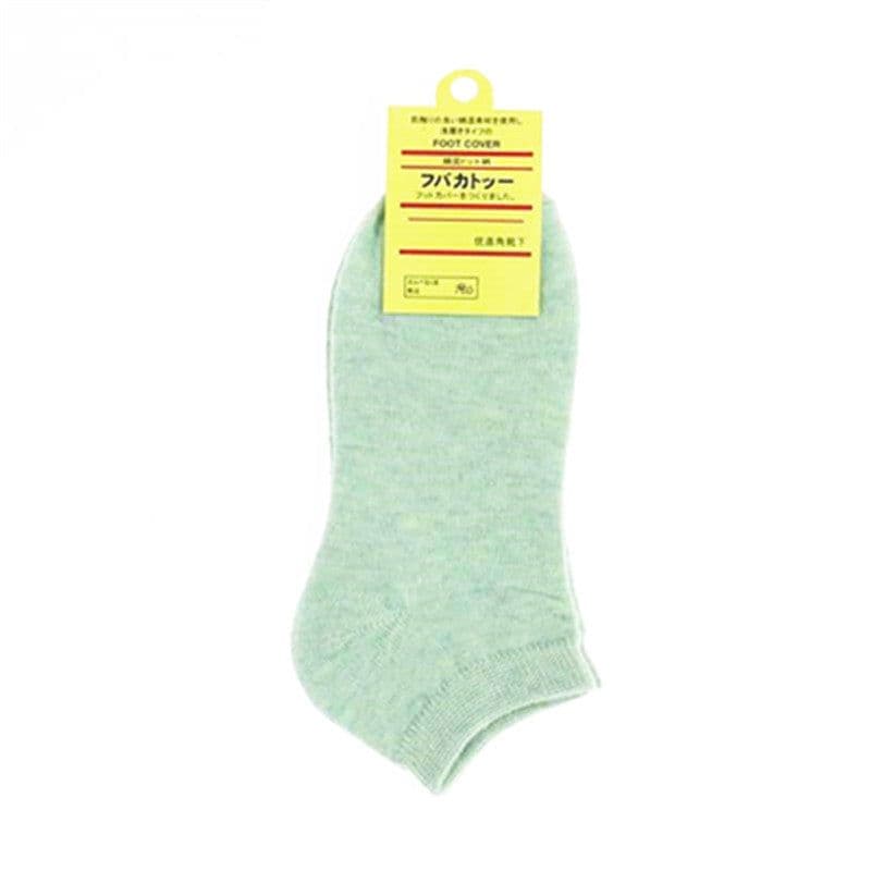 image-Candy Lady Socks Pure Color Casual Women's Cotton Socks Shallow Mouth Socks