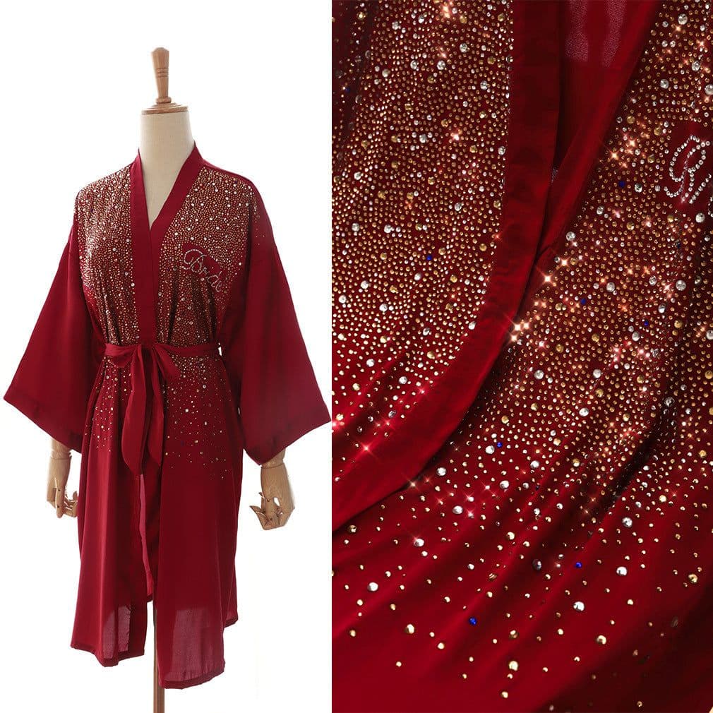 image-Hot Diamond Wedding Gown Pajamas