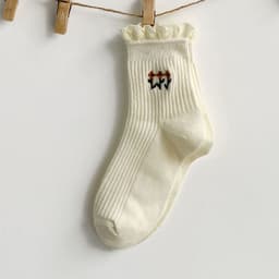 image-Lace Socks Women's Tube Socks Cute Japanese