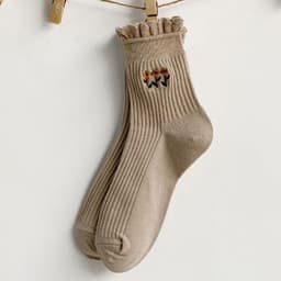 image-Lace Socks Women's Tube Socks Cute Japanese