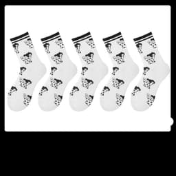 image-Black Socks Female Korean Cute Cartoon Socks