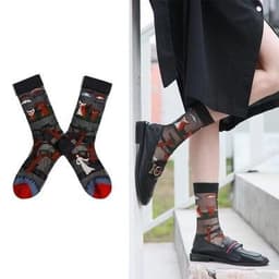 image-Sunflower Mesh Gauze Breathable Stockings