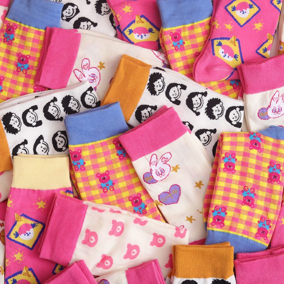 image-Socks That Can Pilling Japanese Cute Cartoon Socks