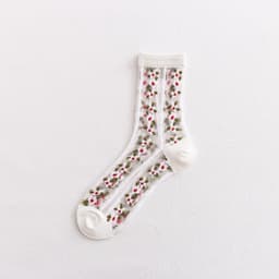 image-Transparent Socks Women's Tube Socks
